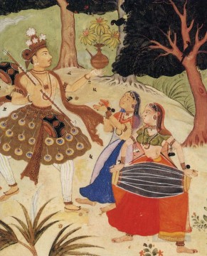 indio Painting - Vasant Rangini Subimperial Mughal India
